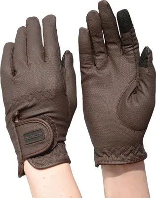 Obrázek produktu pro Dublin - Jezdecké rukavice, každodenní - syntetické, KT-Serino Touchscreen WB1977 (S) (Brown)