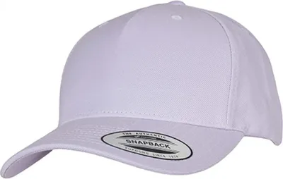 Immagine prodotto di FLEXFIT 5789M | YP Classics 5-Panel Premium Curved Visor Snapback Cap - Farbe: Light Purple - Größe: Taglia unica