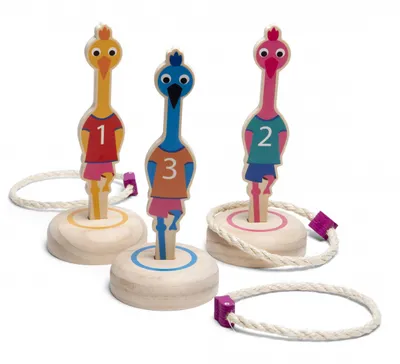 Obrázok produktu pre BS Toys Vtáky na hádzanie krúžkov