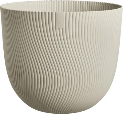 Produktbild von Blumentopf Elho Sereh Kunststoff 39 x 39 x 33,3 cm beige