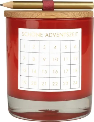 Produktbild von Räder Adventskerze D.8cm, H.9,5cm, Winterspice