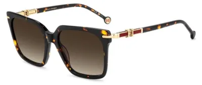 Produktbild von CAROLINA HERRERA SUNGLASSES Sonnenbrille CAROLINA HERRERA HER 0421_S HER 0421_S_086-HA_56