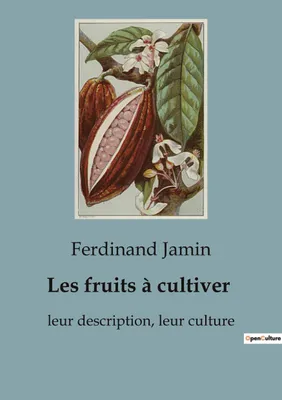 Produktbild von Les fruits à cultiver