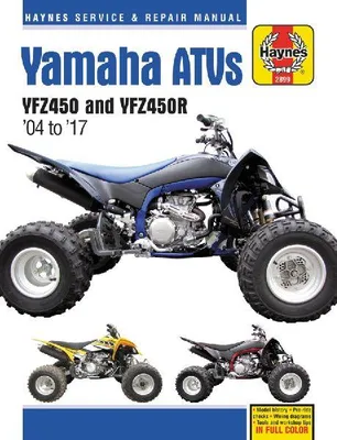 Produktbild von Yamaha YZF450 & YZF450R ATV Repair Manual