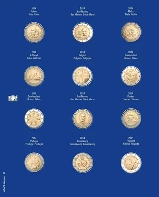 Produktbild von SAFE 7302-15 Ergänzungsblatt f. 2 Euro i. Ds 2014