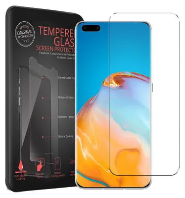 Immagine prodotto di 2x vetro blindato per la protezione dello schermo in pellicola di vetro di Huawei P40