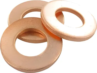Image de Rondelle en cuivre Motoforce, compatible avec Yamaha Aerox 50 Cat, de diamètre M10