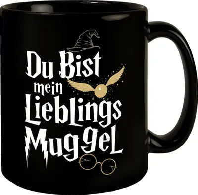 Produktbild von Du bist mein Lieblingsmuggel Tasse - Lieblingsmensch