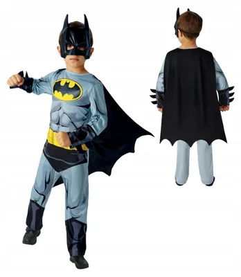 Image de Rubie's Déguisement Batman Super-héros Original 7-8 ans