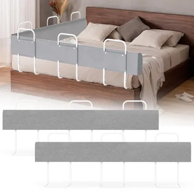 Image de Barrière de lit réglable en hauteur, de 180 cm, pour enfants