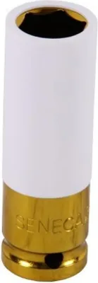 Immagine prodotto di Chiave bussola 1/2" per ruota da 19mm, protegge cerchioni e dadi personalizzati con guaina protettiva-rinforzo, lunghezza 85 mm