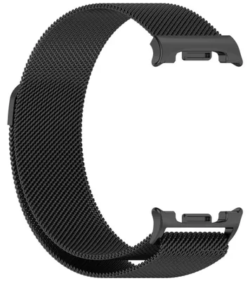 Image de Bracelet pour montre - Samsung Galaxy Watch 8/8 Classic 40 mm - Bracelet Milanese - Fermeture magnétique - Métal - Noir