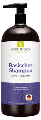 Produktbild von GREENDOOR Basisches Shampoo XL Lavendel Bergamotte