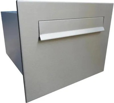 Produktbild von B-24 XXL Edelstahl Durchwurfbriefkasten ohne Namensschild