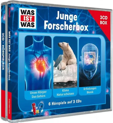 Produktbild von Was ist was Hörspielbox: Junge Forscher-Box