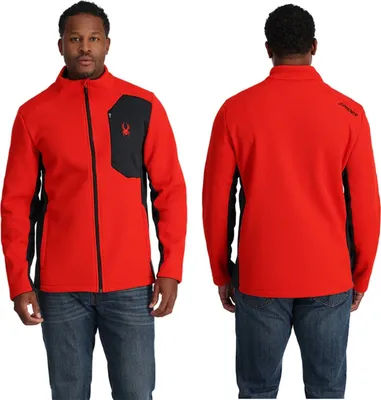 Produktbild von Spyder Bandit Full Zip Zipp Jacket Herren Fleece Jacke 38A485324 : S Grösse - Bekleidung: S