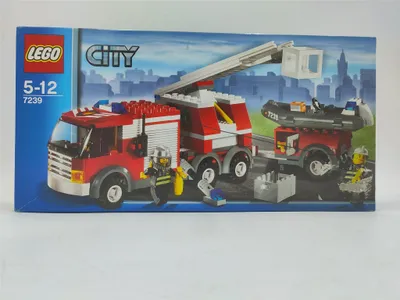 Produktbild von LEGO CITY Feuerwehrlöschzug 214-teilig, ab 5 Jahren (7239)