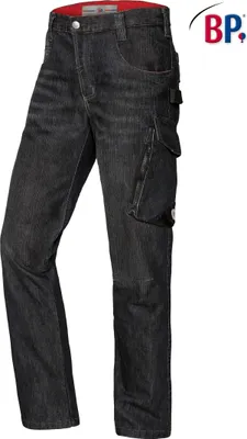 Produktbild von BP® Worker-Jeans - black washed - 29/32