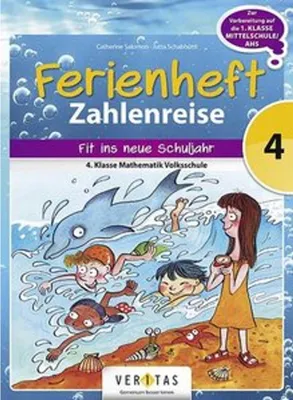 Produktbild von Mathematik Ferienhefte 4. Klasse - Volksschule - Zahlenreise