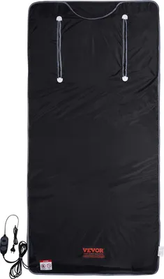 Produktbild von VEVOR 520W Infrarot Saunadecke 1900x900mm Sauna Blanket 1-6 Stufen (35°C-85°C) Infrarotdecke 40-Minuten-Fettverbrennung Heizdecke 5-Schicht-Sicherheitsmaterialien Heizmatte Körper Abnehmen Fitness