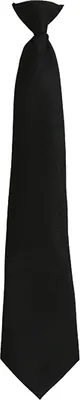 Produktbild von Premier Workwear Uni Colours Fashion Clip Tie Krawatte PR785 black 47 x 10 cm