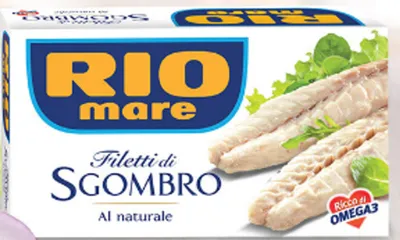 Produktbild von Natürliche Makrelenfilets Filetti di Sgombro 125g - Rio Mare