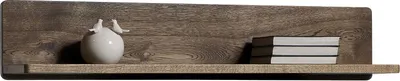 Produktbild von Hängeregal / Wandregal Fazenda 13, Farbe: Dunkelbraun, Eiche teilmassiv – 19 x 115 x 19 cm (H x B x T)