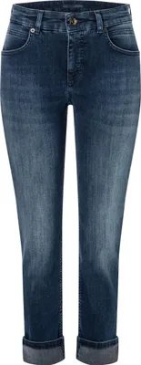 Produktbild von - MAC JEANS - SUE, Authentic Stretch Denim - Straight Fit - 5714-90-0387L-D886 - blau Größe 44/29