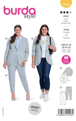Immagine prodotto di Knippatroon per pantaloni e blazer da donna - Taglie 38-58