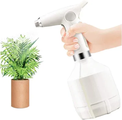 Produktbild von Elektrische Gießkanne, elektrische Sprühflasche für Zimmer- und Gartenpflanzen, automatische Pflanzenbewässerung, 1000 ml