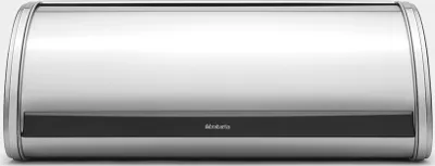 Obrázek produktu pro Brabantia Matt Steel Roll Top Bread Bin, Obdélníkový, Nerezová ocel, 479 mm, 276 mm, 189 mm, 1 kusů