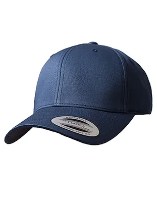 Produktbild von FLEXFIT 7706 | Curved Classic Snapback - Farbe: Navy - Größe: One Size
