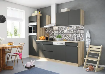 Obrázok produktu pre Kuchynský blok Optifit Bengt932 270 cm farba čela biela matný farba korpusu biela matný