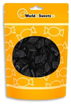 Produktbild von de Bron Zoute Ruitjes sugarfree 200g