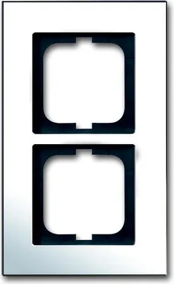 Produktbild von Busch-Jaeger 1722-826-101 Abdeckrahmen, 2-fach Rahmen chrom