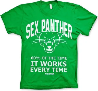 Produktbild von Panther T-Shirt - XX-Large - Green