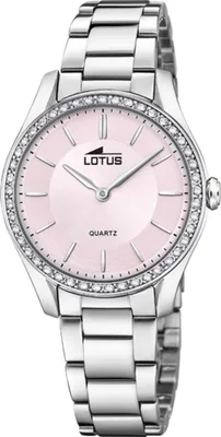 Zdjęcie produktu dla Lotus Zegarek damski Klasyczny elegancki zegarek na rękę ze stali nierdzewnej srebrny UL18796/2