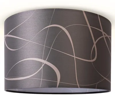 Produktbild von Deckenlampe Wohnzimmer Pendelleuchte Esstisch Lampenschirm Stoff Modern Abstrakt