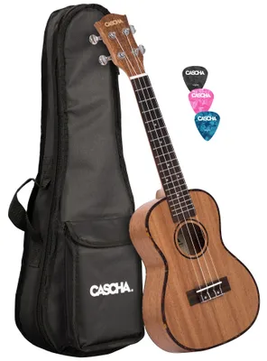 Produktbild von Cascha HH 2035 Premium Natural Konzert-Ukulele