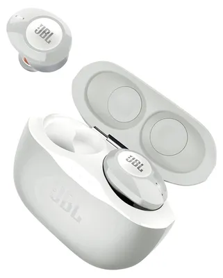 Zdjęcie produktu dla JBL Tune 120TWS, True Wireless Stereo (TWS), 20 - 20000 Hz, Połączenia/muzyka, 73 g, Zestaw słuchawkowy, Biały