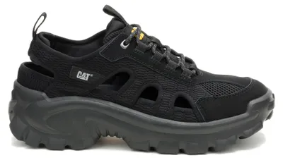 Produktbild von CATERPILLAR INTRUDER LITE AIR FLO Herren Schwarz Sneakers Echtleder (P726381)