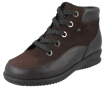 Productafbeelding van FINN COMFORT Parsenn, winterlaarzen voor dames, donkerbruin leer - Maat: UK 5,5