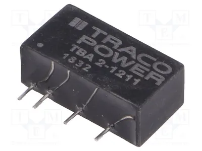 Obrázok produktu pre 1x Menič: DC/DC, 2W, výstupný prúd: 400mA, typ: 2-1211, menič DC/DC, vstupné napätie: 10,8 ÷ 13,2V