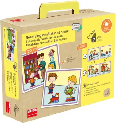 Zdjęcie produktu dla Gra edukacyjna Rozwiązywanie konfliktów / Akros
