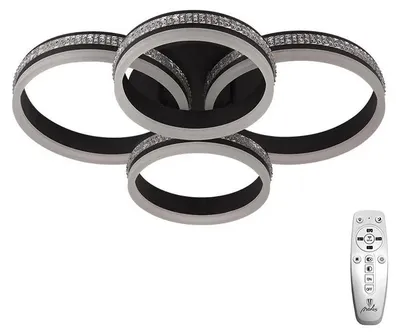 Image de Luminaires LED encastrés au plafond, 150W, avec télécommande - J3354/B
