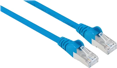 Produktbild von INTELLINET Patchkabel Cat6A CU S/FTP LSZH 1.00m blau