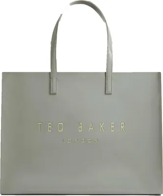 Immagine prodotto di Ted Baker borsa shopper Crikon Crinkle Extra Large Icon Bag Grey verde chiaro