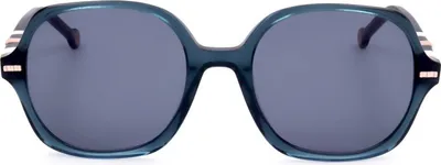 Productafbeelding van Carolina Herrera dameszonnebril van acetaat met vlindermotief, model HER0106S
