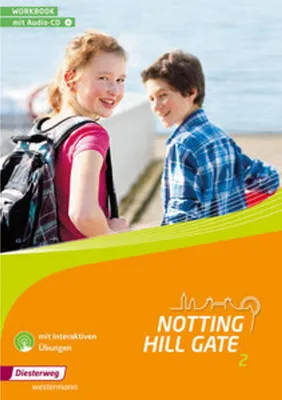Obrázok produktu pre Notting Hill Gate 2. Workbook mit Audio-CD und interaktiven Übungen