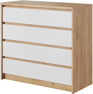 Produktbild von Schlafzimmer Komplett-Set Dior Schlafzimmerprogramm, Schlafzimmermöbe,bestehend aus Bett mit Liegefläche 160x200 cm,Nachttische,Schrank,Kommode 13 (Kommode 93)